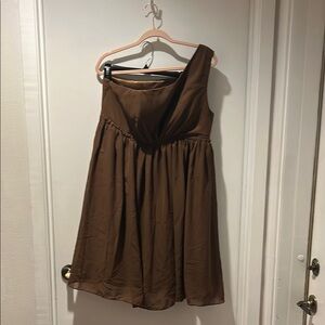 Elegant Brown Dress